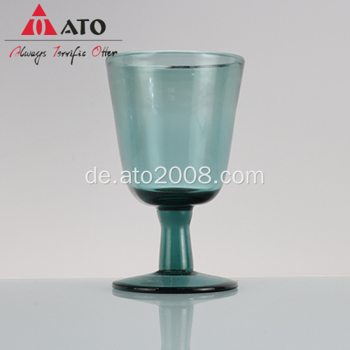 Eleganer Kaliber Weinglas kurzer Weinglas Goblet